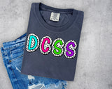 Dalmatian and Bright Colors DCSS T-Shirt and Sweatshirt