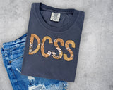 Leopard Brushstroke DCSS T-Shirt and Sweatshirt