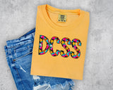 Retro Stars and Brushstroke DCSS T-Shirt and Sweatshirt