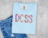 Watercolor Rainbow Stripes DCSS T-Shirt and Sweatshirt