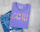 Watercolor Rainbow Stripes DCSS T-Shirt and Sweatshirt