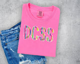 Watercolor Rainbow Stripes DCSS T-Shirt and Sweatshirt