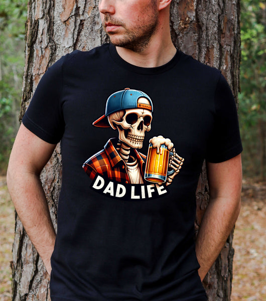 Dad Life with Beer Mug T-Shirt