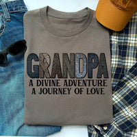 GRANDPA A Divine Adventure A Journey of Love T-Shirt
