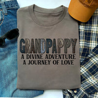 GRANDPAPPY A Divine Adventure A Journey of Love T-Shirt