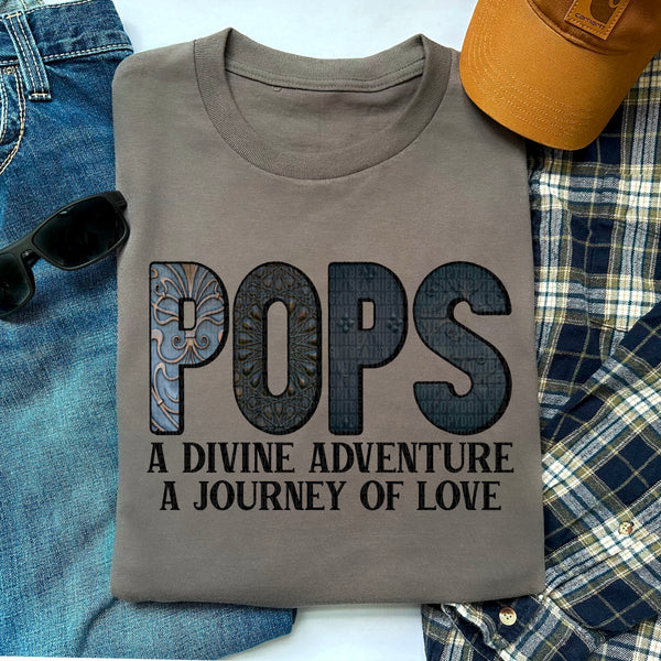 POPS A Divine Adventure A Journey of Love T-Shirt