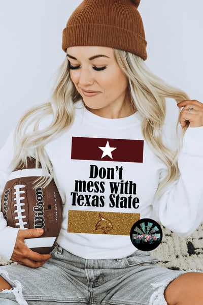 Don't mess with Texas State PNG Digital Design
