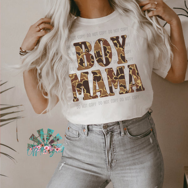 Drake Camo BOY MAMA TShirt