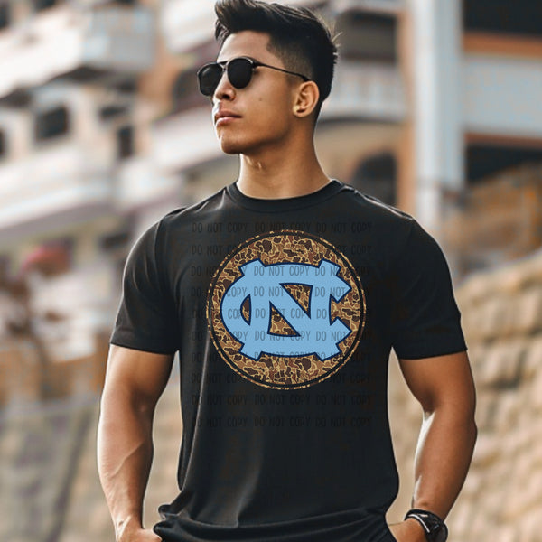 Drake Camo N0rth Car0lina (Colored) PNG Digital Design