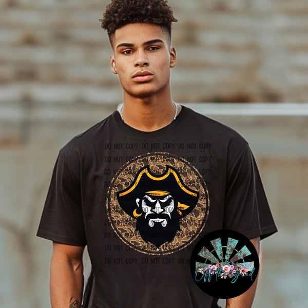 Drake Camo Pirates (Colored) PNG Digital Design