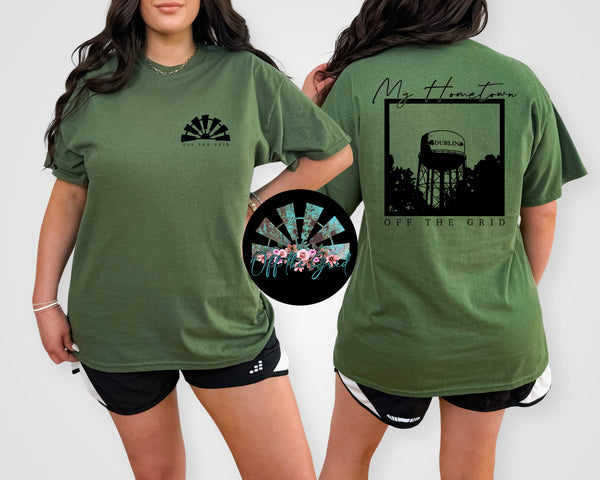 My Hometown Dublin, Georgia OTG Exclusive T-Shirt and Sweatshirt