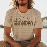 Duck Camo So God made a Grandpa Short Sleeve T-Shirt