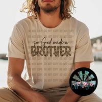 So God made a Brother Duck Camo PNG Digital Design