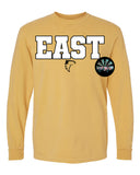 EAST (White Letters with Black Outline) T-Shirt and Sweatshirt