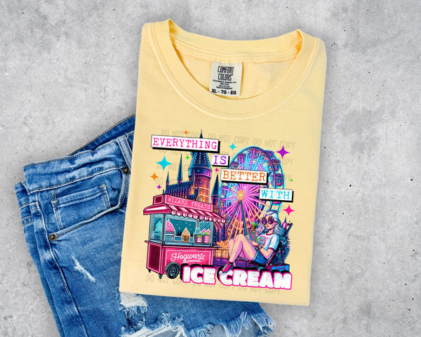 Everything is Better with Ice Cream T-Shirt