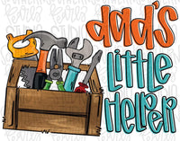 Daddy's Little Helper Toolbox T-Shirt