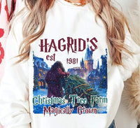 Hagrid's Christmas Tree Farm T-Shirt and Sweatshirt