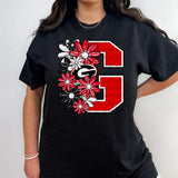 Floral Georgia T-Shirt and Sweatshirt