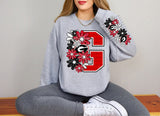 Floral Georgia T-Shirt and Sweatshirt