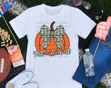 FL Fall and Football Pumpkin PNG Digital Design