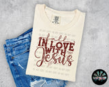 Fall in Love with Jesus T-Shirt and Sweatshirt