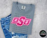 Preppy Hot Pink OSU PNG Digital Design