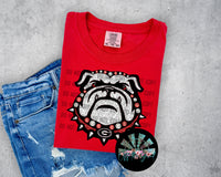 Faux Glitter New Dawg PNG Digital Design