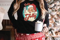 Feelin Jolly Santa T-Shirt and Sweatshirt