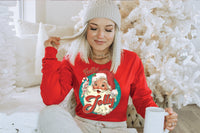 Feelin Jolly Santa T-Shirt and Sweatshirt