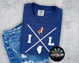 X IL Kingfishers Designs PNG Digital Design (YOU GET 2 DESIGNS)