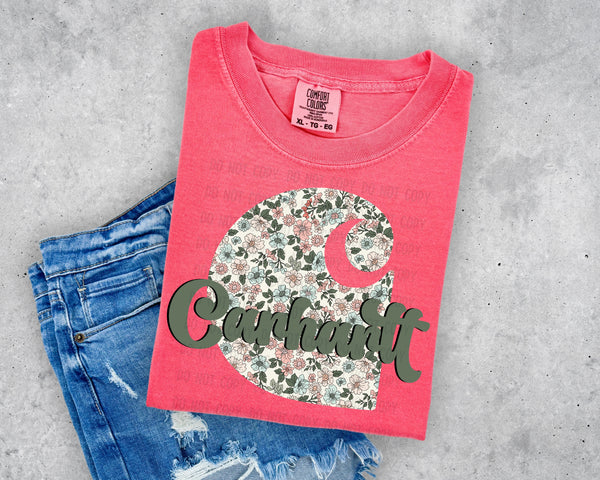 Floral Car <3 T-Shirt and Sweatshirt