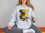 Floral EL Falcons T-Shirt and Sweatshirt