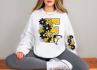 Floral EL Falcons T-Shirt and Sweatshirt