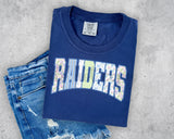 Floral and Striped Raiders T-Shirt and Sweatshirt