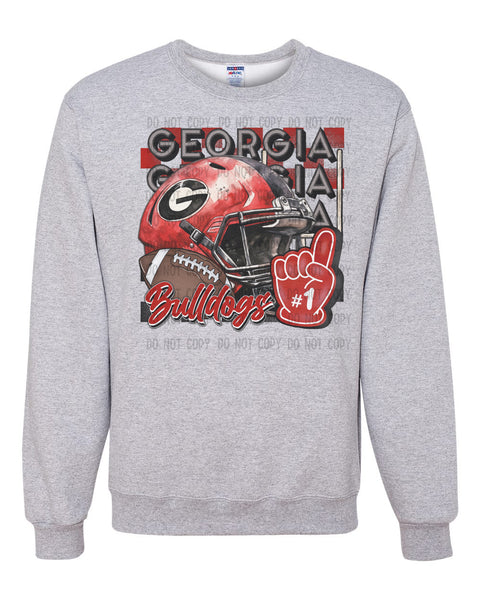 GA Bulldogs #1 Collage  T-Shirt and Sweatshirt