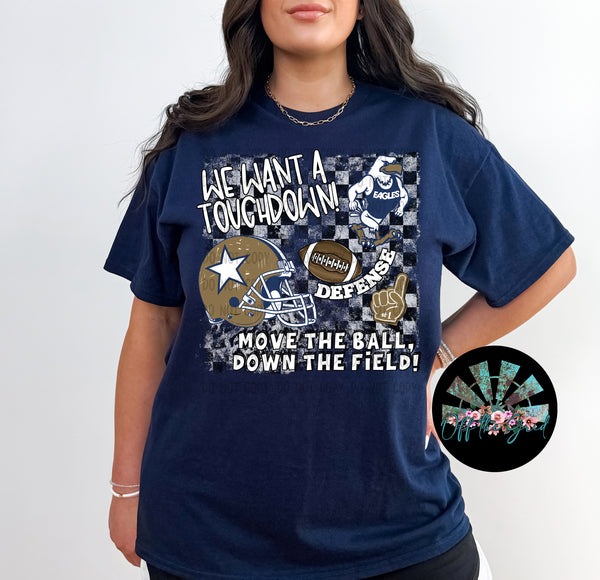 We want a Touchdown GSU Eagles PNG Digital Design