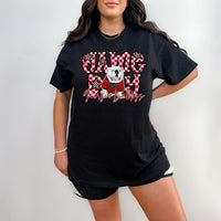 Georgia Bulldogs checkered Game Day T-Shirt and Sweatshirt
