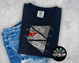 Retro Camo Pennant Flag GA Bulldogs T-Shirt and Sweatshirt