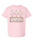 KIDS Custom Girls Duck Trio T-Shirt