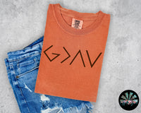 God is Greater than the Highs and Lows Brown Design T-Shirt and Sweatshirt