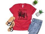 Glory Glory to Ole GA Short Sleeve T-Shirt