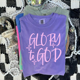 Glory to God (Pink) T-Shirt and Sweatshirt