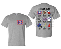 KIDS God Says I am ... Montgomery County Eagles T-Shirt