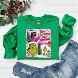 Green Man Collage (Pink) T-Shirt and Sweatshirt