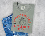 Guitars Cadillac & Hillbilly Music T-Shirt and Sweatshirt