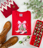 Western Christmas Boots T-Shirt and Sweatshirt