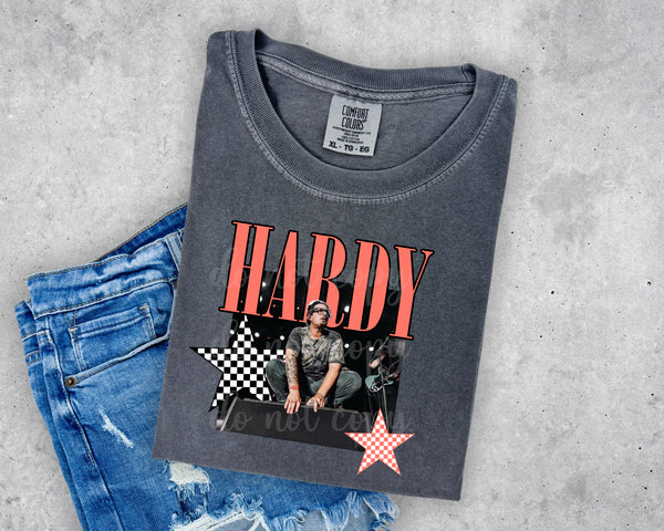 Checkered Hardy T-Shirt and Sweatshirt