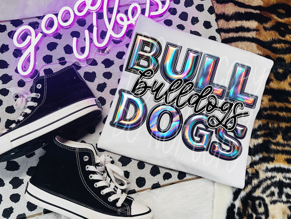 Holographic Bulldogs T-Shirt and Sweatshirt