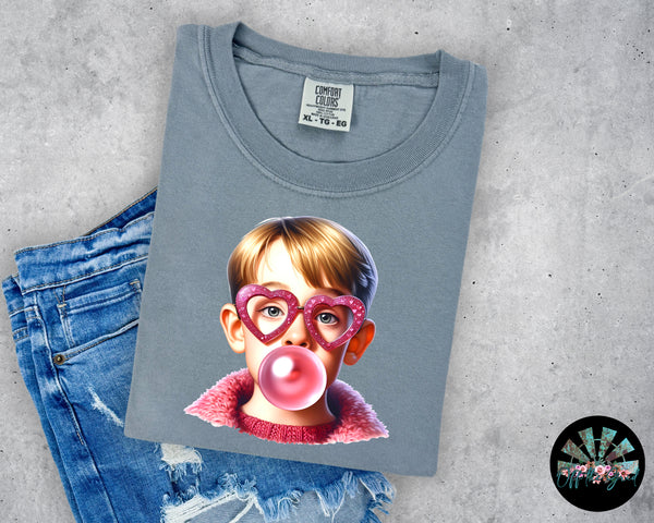 Bubble Gum Kevin Home Alone T-Shirt and Sweatshirt