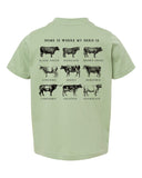 Home is where my Herd is KIDS T-Shirt